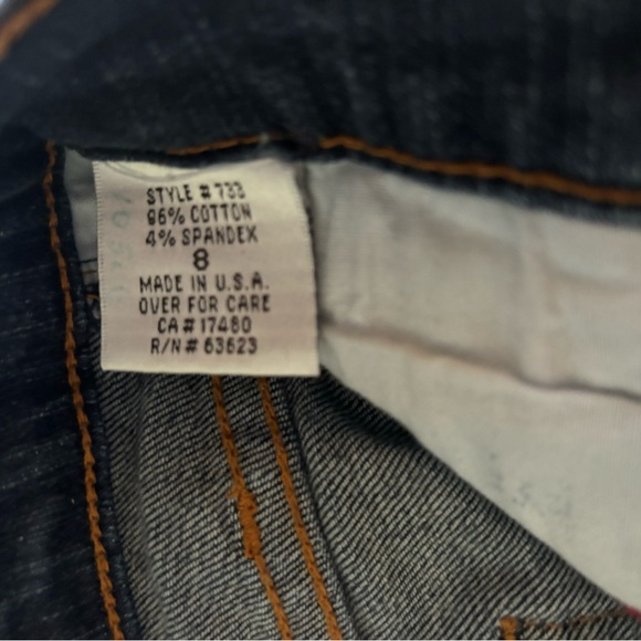 NYDJ Tummy Tuck jeans ankle zip size 8 - Picture 7 of 7